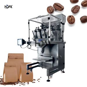 Pesadora de 4 cabezales HDM, la mejor para cacahuetes, semillas y frijoles, pesadora lineal de 4 cabezales, máquina de llenado y envasado de alimentos - Product Image 1