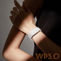 Banda de repuesto deportiva de silicona CM compatible con WHOOP 5,0/MG Correa impermeable y resistente al sudor
