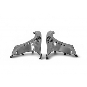 Évent de garde-boue évasé en fibre de carbone de Style AC pour Ford <span class=keywords><strong>Mustang</strong></span> GT Ecoboost Auto Parts 2015-2023 Découpes de crochet de remorquage en nouvel état - Product Image 2