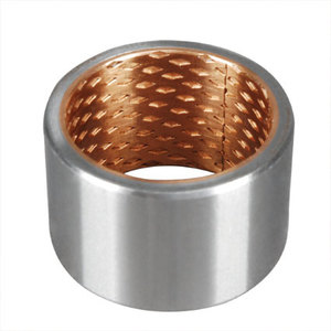 Двухслойная биметаллическая втулка со стальной спеченной бронзой, скользящая втулка для автомобилей, грузовиков, тракторов, запасные части, повышенная долговечность - Product Image 4