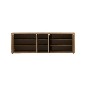 Contemporary Durable Multifunction Wood <b>Sideboard</b> Buffet Cabinet Spacious Storage Shelves Modern Home Furniture Dining Room - Product Image 3