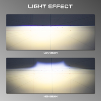 Nouveau kit de projecteurs antibrouillard Bi-LED 3.0 pour la modification de voitures Toyota, Honda, Nissan, éclairage antibrouillard tricolore 6000K