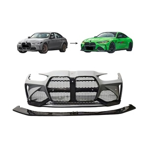 Parachoques Delantero de Fibra de Carbono Estilo AD para BMW Serie 3 G80 M3 2021-2024 Sedán, Parrilla de Parachoques, Mejora de Rendimiento, Kit de Carrocería - Product Image 1