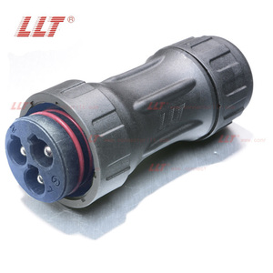 LLC ขั้วต่อสายไฟกันน้ำ IP68สำหรับ3pin 2PIN อุตสาหกรรม M45สายไฟแบบสกรู600V 80A แบบ4ขา3pin - Product Image 6