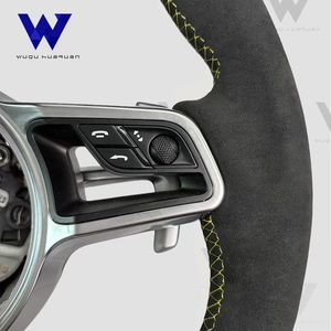 Adatto per Porsche volante in pelle scamosciata di alta qualità Cayenne Macan Cayman Boxster <span class=keywords><strong>Taycan</strong></span> 918 911 981 718 958 - Product Image 6