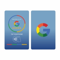 Carte à puce NFC Google pour les entreprises, sans application ni terminal requis, avec page de destination personnalisée et analyse des données