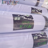 Longhitex pabrik langsung 65% poliester 35% katun TC Poplin Carded 45*45 110*76 jubah tenun jubah kain pakaian anak laki-laki setelan mainan
