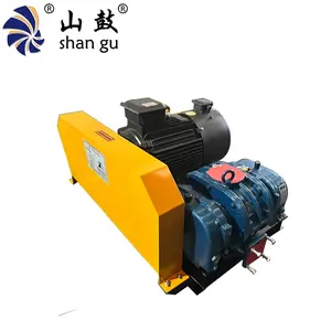 Reliable Quality High Efficiency Roots Blower Rotary Air Blower 3 Phase Single Stage For Agriculture Wastewater Treatment