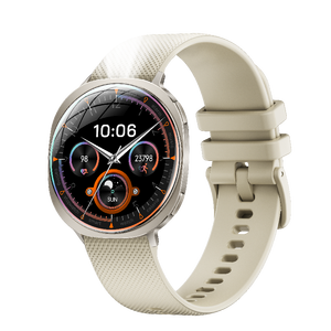 Reloj Inteligente Ultrafino M301 con Pantalla AMOLED Curva Completa de 1.32 Pulgadas, Silicona, Linterna Integrada, Resistente al Agua IP68, Frecuencia Cardíaca, Actividad - Product Image 3