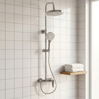Robinet mélangeur en laiton de haute qualité, ensemble de douche pour salle de bain
