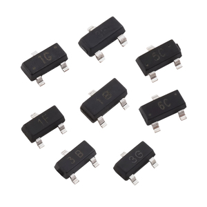 Transistor PNP (MOSFET) BC807-40 5C BC817-40 6C BC846B 1B BC847B 1F BC847C 1G BC856B 3B BC857B 3F BC857C 3G - Product Image 1
