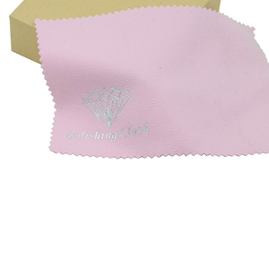 Paño de Limpieza de Joyas de Microfibra Jugged Edge Rosa y Azul, Paño para Pulir Oro y <span class=keywords><strong>Plata</strong></span> - Product Image 5