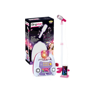 Wholesale Multi-functional Musical Party Karaoke Machine with Adjustable Stand Microphone Toy Speaker Toy for Kids Portable - Product Image 5