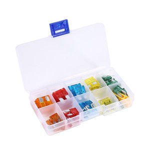 <span class=keywords><strong>Caja</strong></span> <span class=keywords><strong>de</strong></span> <span class=keywords><strong>Fusibles</strong></span> para Automóvil, Surtido <span class=keywords><strong>de</strong></span> 150/200 Piezas, Kit <span class=keywords><strong>de</strong></span> <span class=keywords><strong>Fusibles</strong></span> <span class=keywords><strong>de</strong></span> 1A-40A, Mini/Estándar/Perfil Bajo/Micro2, Se Acepta Personalización - Product Image 4