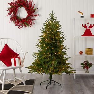 High Quality Pre-lit Artificial PVC Christmas <b>Tree</b> with Customizable LED <b>Lights</b> Las De Navidad - Product Image 6