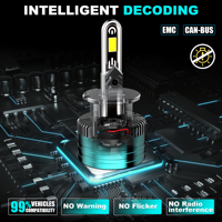 Aksesori Mobil Seri D D2 bentuk U D1S D5S D3S D4S lampu Led bohlam lampu pengganti HID lampu depan otomatis 110W