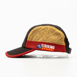 Custom Waterproof <b>Running</b> Cap 5 Panel Trail <b>Running</b> Polyester Trail <b>Running</b> Cap Short Brim Camp Caps Five Panel <b>Running</b> Cap - Product Image 3