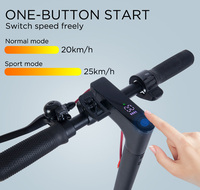 Scooter Eléctrico Plegable E9pro de 8.5 Pulgadas para Adultos, Modelo 2025, Disponible en Almacén en China