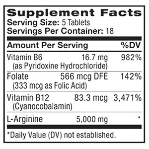 OEM L Arginina para la salud del hombre Función eréctil y potenciador del flujo sanguíneo Soporte Vascular Wellness L Arginina Tabletas - Product Image 3