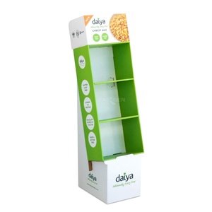 Promotional 4 Tiers Cardboard Display Rack Custom Cardboard Display <b>Stand</b> Board Printed Pop Cardboard <b>Drinks</b> Display - Product Image 5