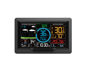 Protmex PTW6 <span class=keywords><strong>RCC</strong></span> Jam Dalam dan Luar Ruangan, Stasiun Cuaca Nirkabel Wifi Otomatis - Product Image 2