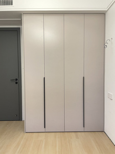 Tủ quần áo hiện đại có cửa bản lề, chất liệu thân thiện với môi trường, nội thất phòng ngủ màu xanh lá - Product Image 1