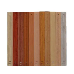 Healthy and Eco-friendly home decoration faux basswood 1 inch PS slats for shutter and blinds