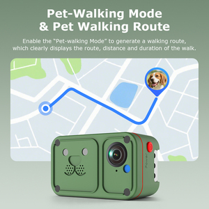 Cámara de Seguridad UBOX para Mascotas con GPS, Detección de Actividad, 2MP, 4G, IP66, Audio Bidireccional, Sonido y Luz para Perros, Cámara POV para Mascotas - Product Image 5