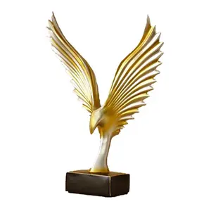 Polyresin Eagle In Voorraad Dier Standbeeld Home Decor Beeldje