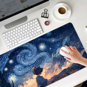 Alfombrilla de ratón antideslizante súper genial para portátil/material de goma lavable de escritorio con diseño de dibujos animados para uso en oficina y juegos - Product Image 2