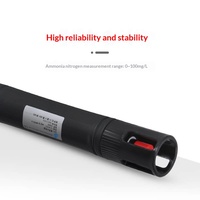 Détecteur d'azote ammoniacal pour la qualité de l'eau, sonde à électrode NH4 RS485 pour la surveillance des eaux usées industrielles et de l'aquaculture
