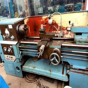 Máy tiện nhỏ cũ, Shenyang CW6136/750mm và Ma'anshan CQ6236/1000mm, máy tiện tay có bàn trượt, độ chính xác tốt - Product Image 1