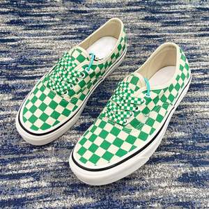 Cordones de Zapatos Personalizados con Diseño de Tablero de Ajedrez, Clásicos Blancos y Negros, de Lona, para Hombre y Mujer, de Poliéster Plano - Product Image 3