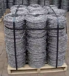 1.6mm Hot-dip Galvanized Barbed <b>Wire</b> Fence <b>Net</b> Isolation Barrier Wall Anti-climbing Anti-theft Fence YuZhongWang Brand - Product Image 2