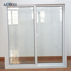 Aumegi, ventana corredera de aluminio de lujo, diseños para <span class=keywords><strong>restaurante</strong></span>, ventanas corredizas - Product Image 1