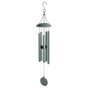 Yingtu 51 Inch Green Waterproof Powder Coated <strong>Wind</strong> <strong>Chimes</strong> Outdoor Deep Tone Large 5 Aluminum+Iron Tubes Tuned Relaxing Garden - Product Image 4