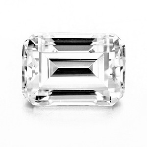 10X12mm พลอยสีขาวแปดเหลี่ยมธรรมชาติตัดเป็นเหลี่ยมเพชรพลอยอัญมณีทรงหลวมสำหรับกะรัต | ได้รับการรับรอง - Product Image 1