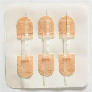 مجموعة إغلاق جروح طوارئ شفافة ضمادات فراشة وتضميد شريط خياطة للتمزق وشقوق - Product Image 6