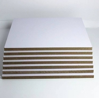Panneau de fibres E0 1830+2750+15-18-25mm, panneau MDF mélaminé, surface en bois naturel, résistant à l'humidité, anti-moisissure, première qualité