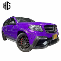 Nouveau kit carrosserie modifié style B en fibre de carbone, lèvre de pare-chocs avant, diffuseur arrière, spoiler à visser pour Mercedes GLS450 GLS63 W166 2016-2019