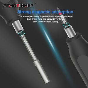 ชุดไขควงแม่เหล็กอเนกประสงค์, อุปกรณ์เครื่องมือซ่อมมือถือ40 In1พร้อมกล่องอลูมิเนียม - Product Image 5