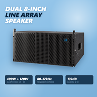 PX208 2x8" Passif - 139 dB SPL max, 100 ° x12 °   Couverture sonore idéale pour les boîtes de nuit, les salles de concert et les grandes manifestations
