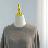 Vêtements musulmans modestes pour femmes du Moyen-Orient, Dubaï, automne-hiver, haut en tricot fin, jupe longue, cardigan, décontracté, ample, grande taille