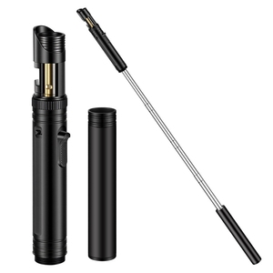 Briquet torche au butane durable avec lumière LED vive et ouvre-bouteille pour le camping, le barbecue et la survie - Product Image 3
