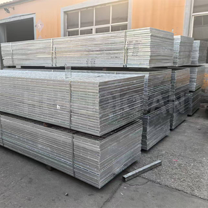 Grille en acier galvanisé à chaud pour passerelle, utilisation extérieure, <span class=keywords><strong>pont</strong></span> en grille métallique pour trottoir, matériau de construction métallique - Product Image 3