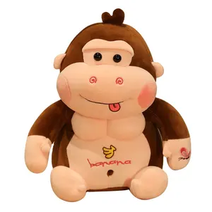 Jouet AIFEI Le fabricant fournit des poupées gorilles oreillers de singe cadeaux d'activité de jour pour enfants jouet en peluche mignon