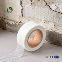 Ruban adhésif en maille de fibre de verre de 45 g/m² et 50 mm de large pour le remplissage des fissures et des joints de plaques de plâtre