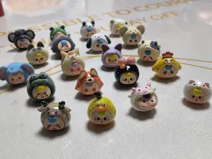 20 adet/takım MKTOYS Mini bebek üç hayvan serisi dondurulmuş kör kutu sevimli Anime aksiyon figürleri 1/12 ölçekli plastik tahsil - Product Image 6