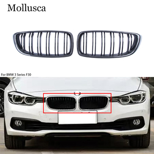 Grille d'admission en fibre de carbone pour Série 3 F30, grille de pare-chocs avant, 2013-2019 - Product Image 1