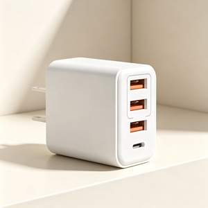 อะแดปเตอร์ชาร์จ GaN 4 in 1 65W ชาร์จเร็ว PD สำหรับโทรศัพท์มือถือ ใช้สำหรับเดินทาง 40w 20w USB C - Product Image 3